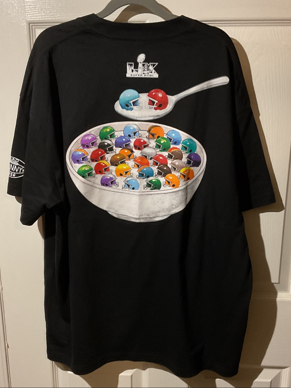 Bad Bunny x Super Tazon NFL Cereal Bowl Tee